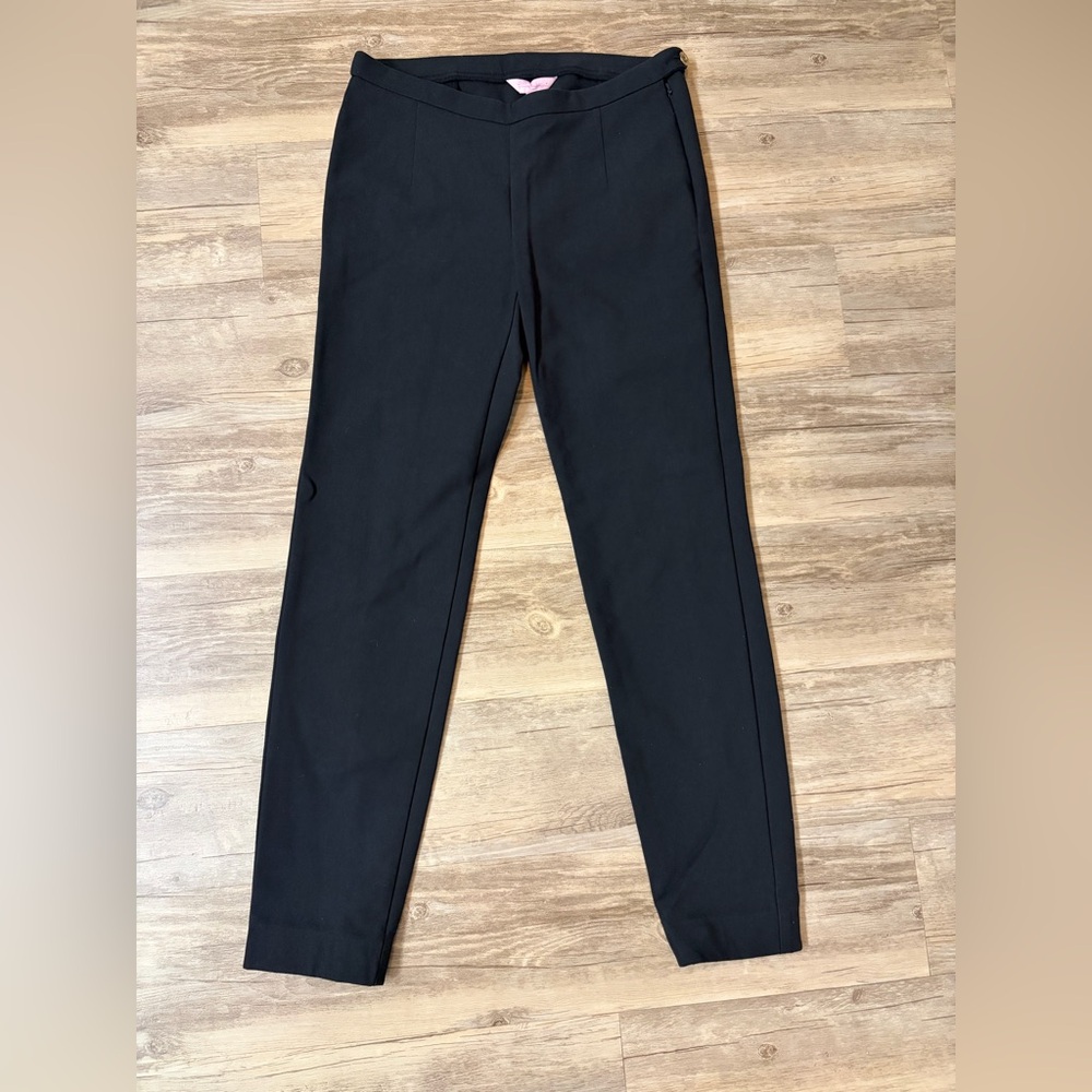Lilly Pulitzer Straight Leg Black Dress Pants Women’s Size 4